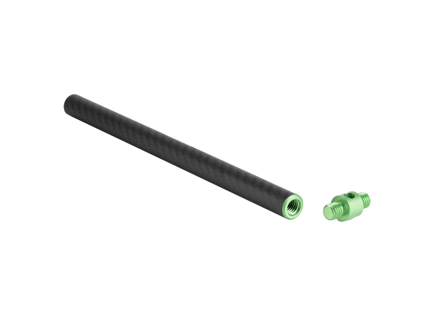 15mm Carbon Fiber Rod Set (9"), Lightweight & Rigid, Standard 15mm Diameter, Length: 9In / 23cm, for DSLR Rigs & Cine Setups, 9.VBROD13