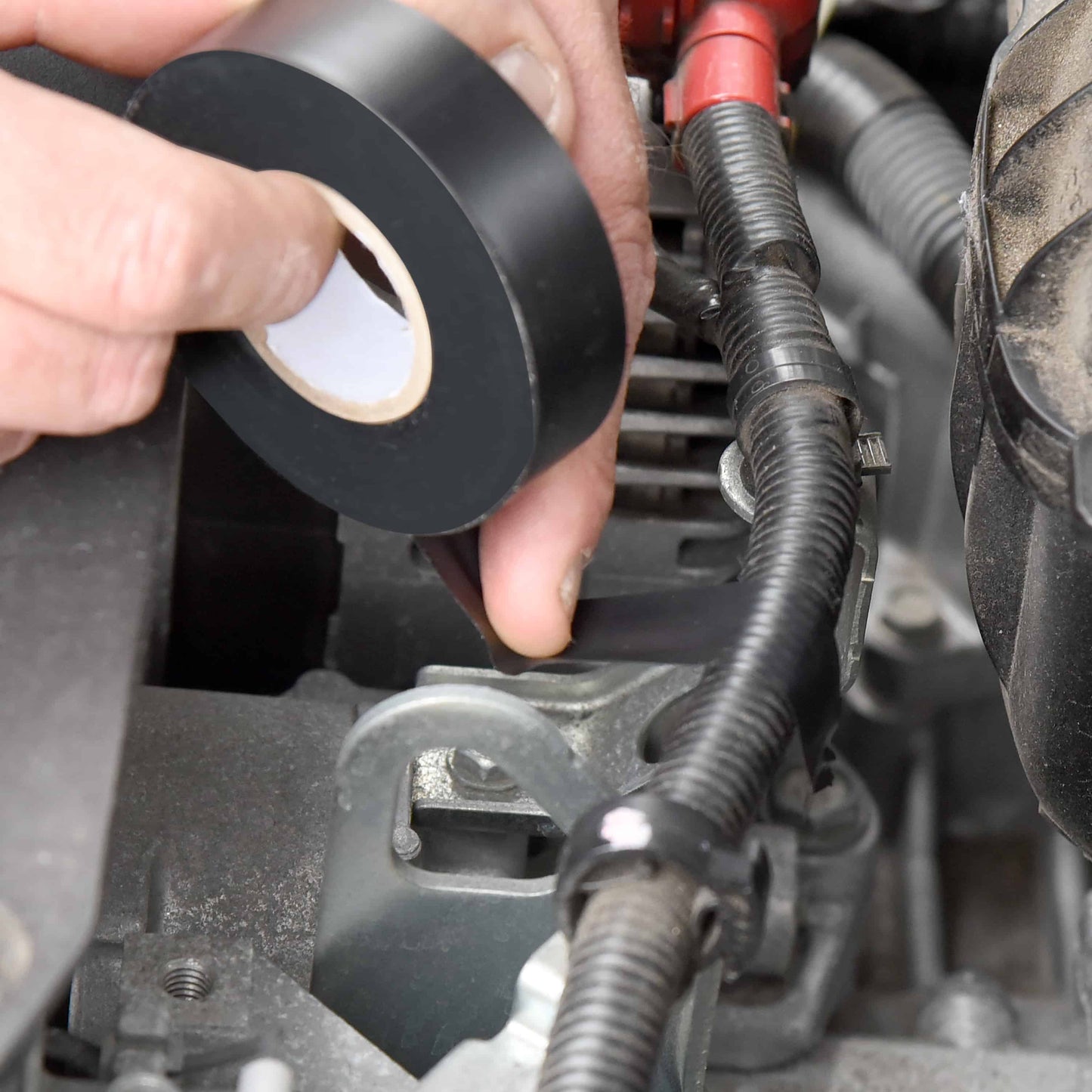 10-Pack Electrical Tape - Black - 3/4" X 66 Feet - Grip Support Store