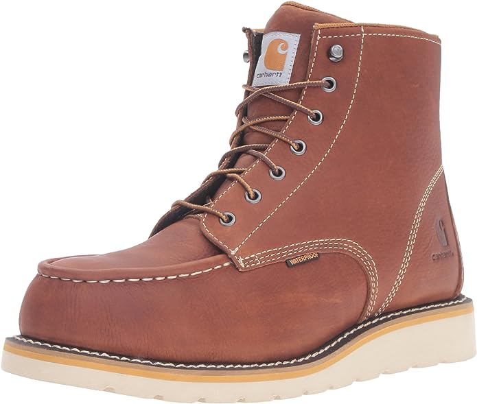 Carhartt Steel Toe Work Boots, Waterproof Wedge - Grip Support Store