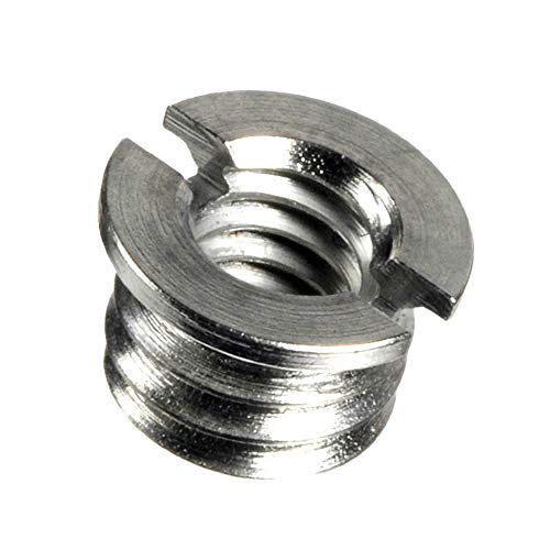 Stainless Steel 3/8" to 1/4" Reducer Bushing Convert Screw Adapter (10 Pack) - Grip Support Store