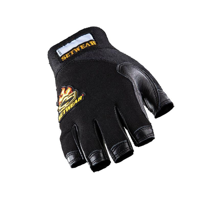 Leather Fingerless Glove - Grip Support Store