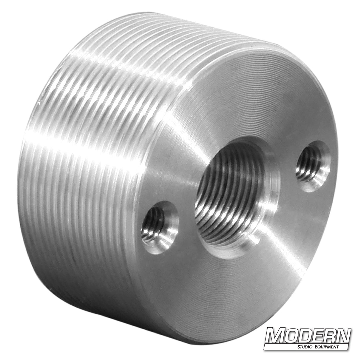 Mitchell-thread tie-down — top view with knurled head | Modern Studio Equipment