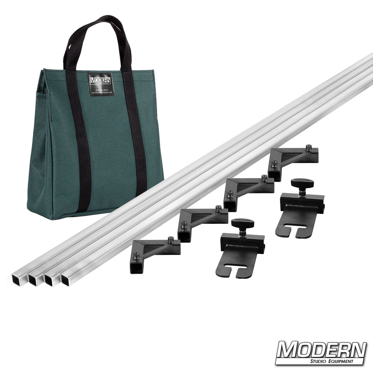 Modern's breakdown frame with Green bag