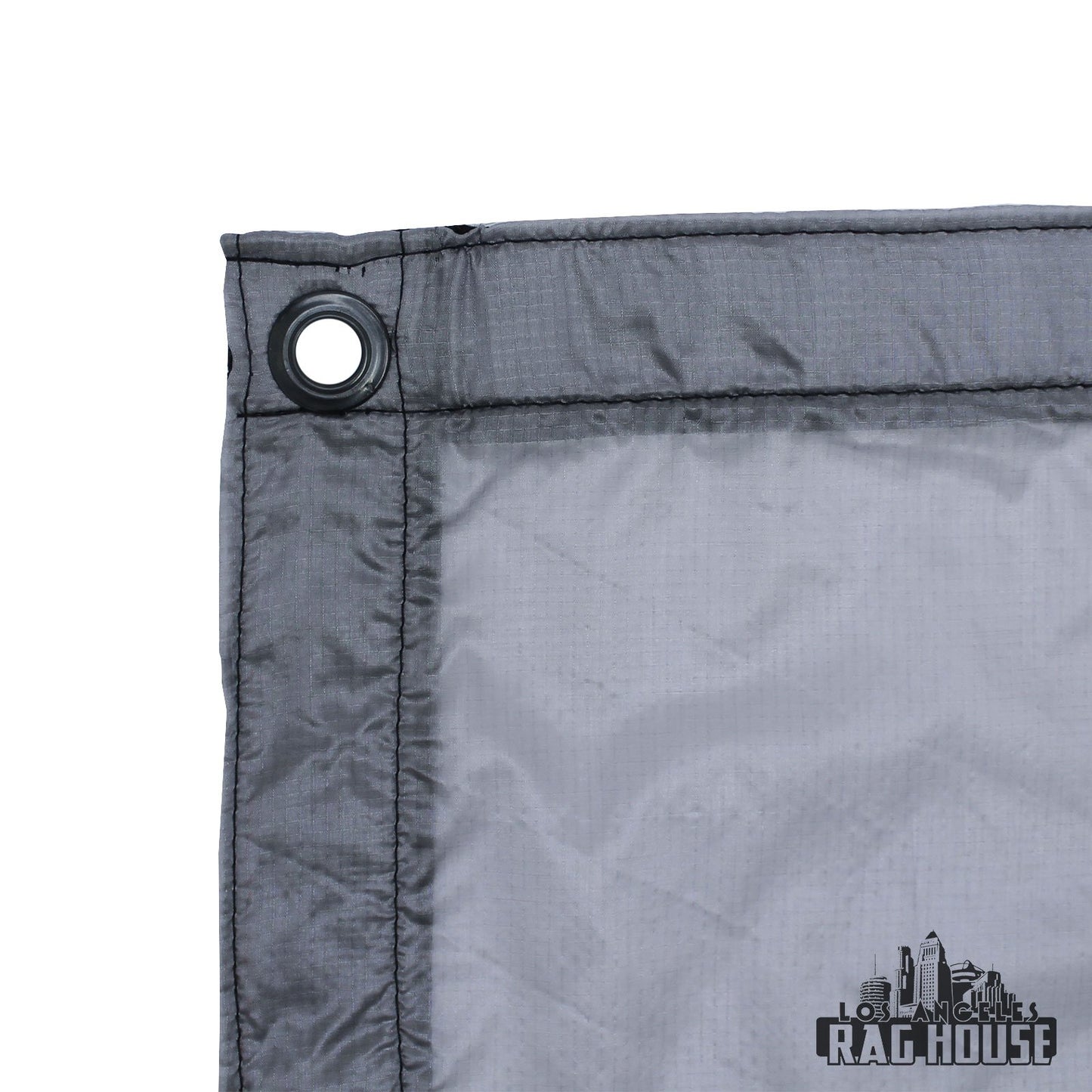 1/4 Grid Silent 15% Grey by LA Rag House
