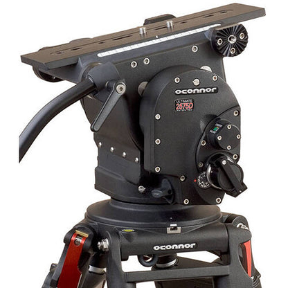 OConnor Ultimate 2575D Head & Cine HD Mitchell Tripod System with Floor Spreader - Grip Support Store