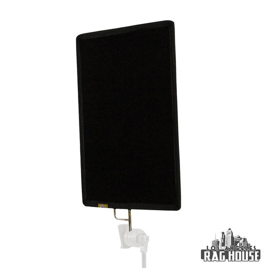 18"x24" Solid Black Flag Cutter by LA Rag House - solid black flag