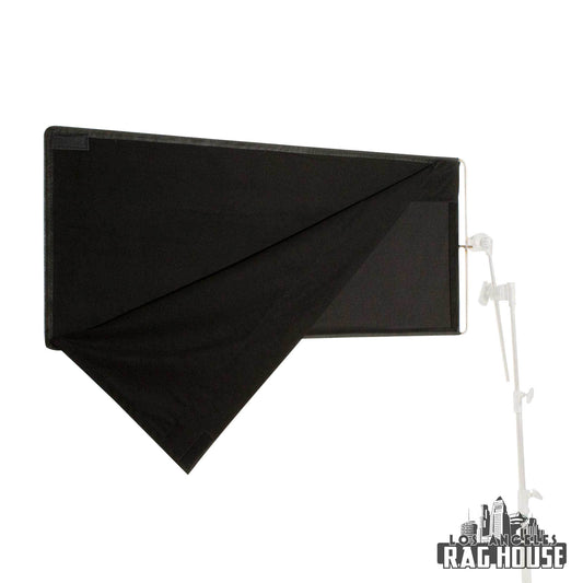 24"x60" Solid Black Floppy by LA Rag House - solid black floppy flag