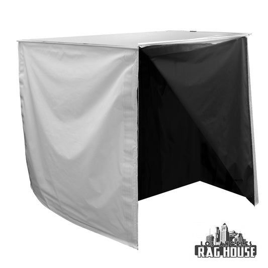 48"x48" Whitebounce B/W 4 Sided Floppy by LA Rag House - white bounce side open