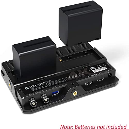 H7S 7" Full HD Field LED Monitor with 4K HDMI & SDI, Built-In Speaker, 1920x1200 - Grip Support Store