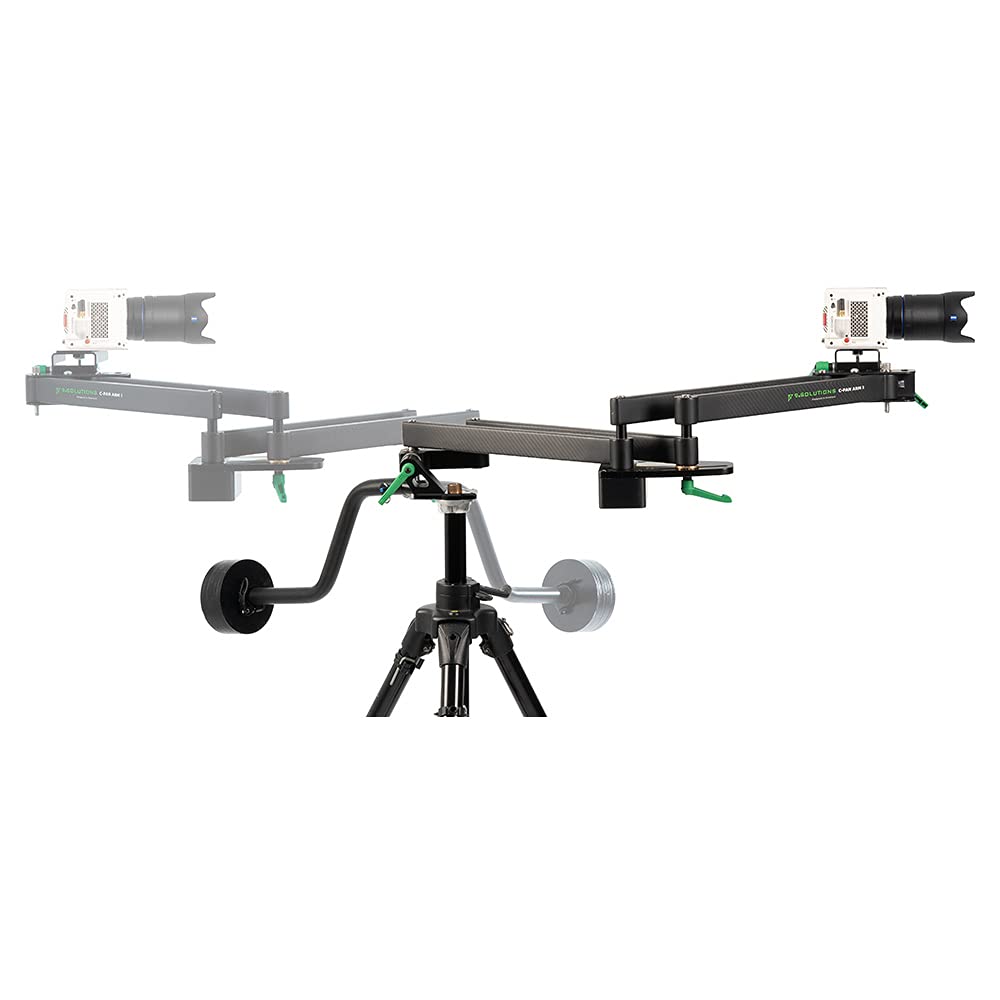 C-Pan Arm II, Carbon Fiber, Lighter-Weight, Upgraded Smoothness, 9.CPA2C, Slider, Jib/Crane for Different pan/Movement, for Photography, Videography & Filmmaking