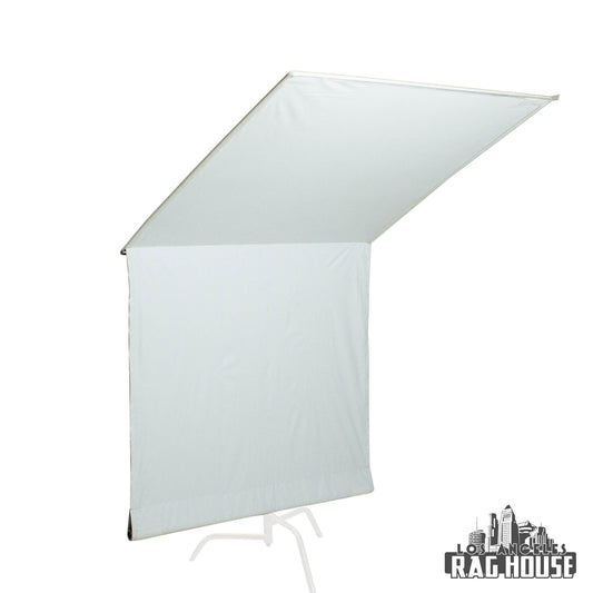 48"x48" Whitebounce B/W Floppy by LA Rag House - white bounce side of floppy