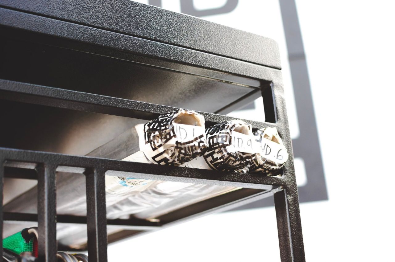 4x4 Cart With Gel Storage And Combo Bracket - Grip Support Store