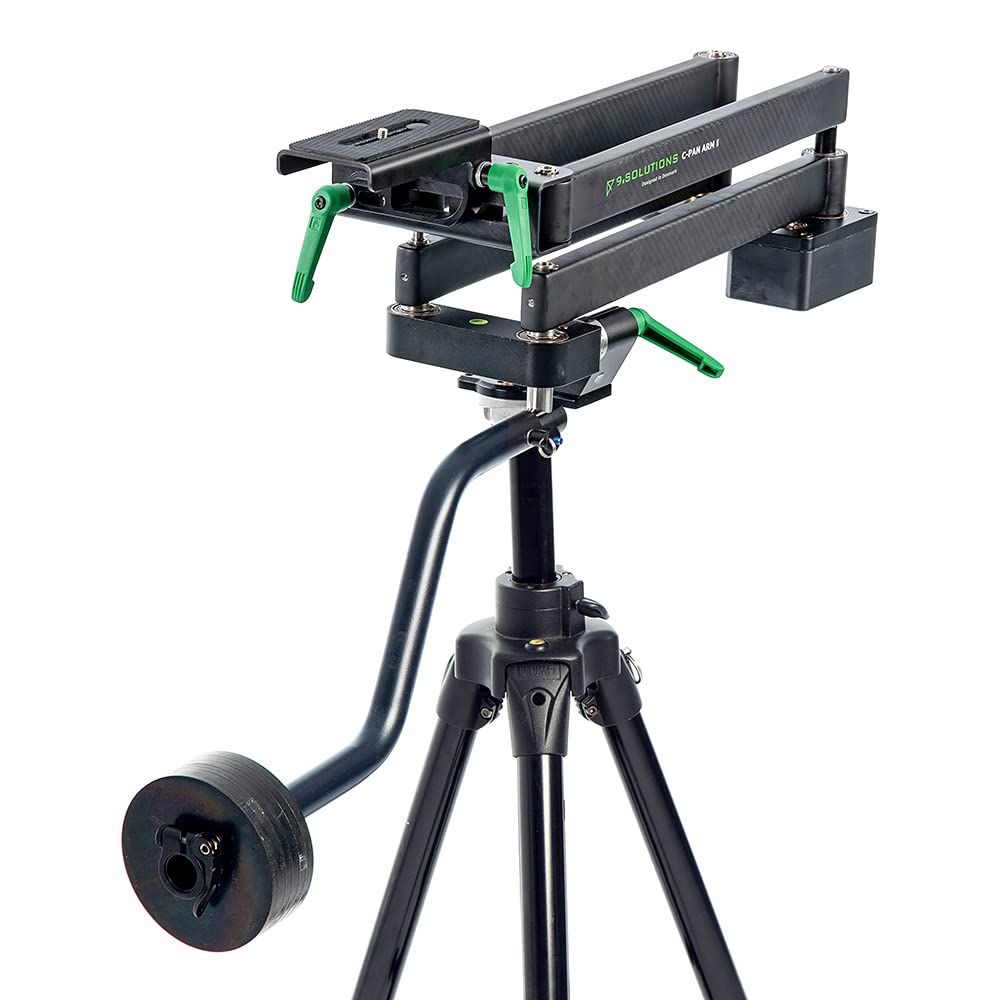 C-Pan Arm II, Carbon Fiber, Lighter-Weight, Upgraded Smoothness, 9.CPA2C, Slider, Jib/Crane for Different pan/Movement, for Photography, Videography & Filmmaking