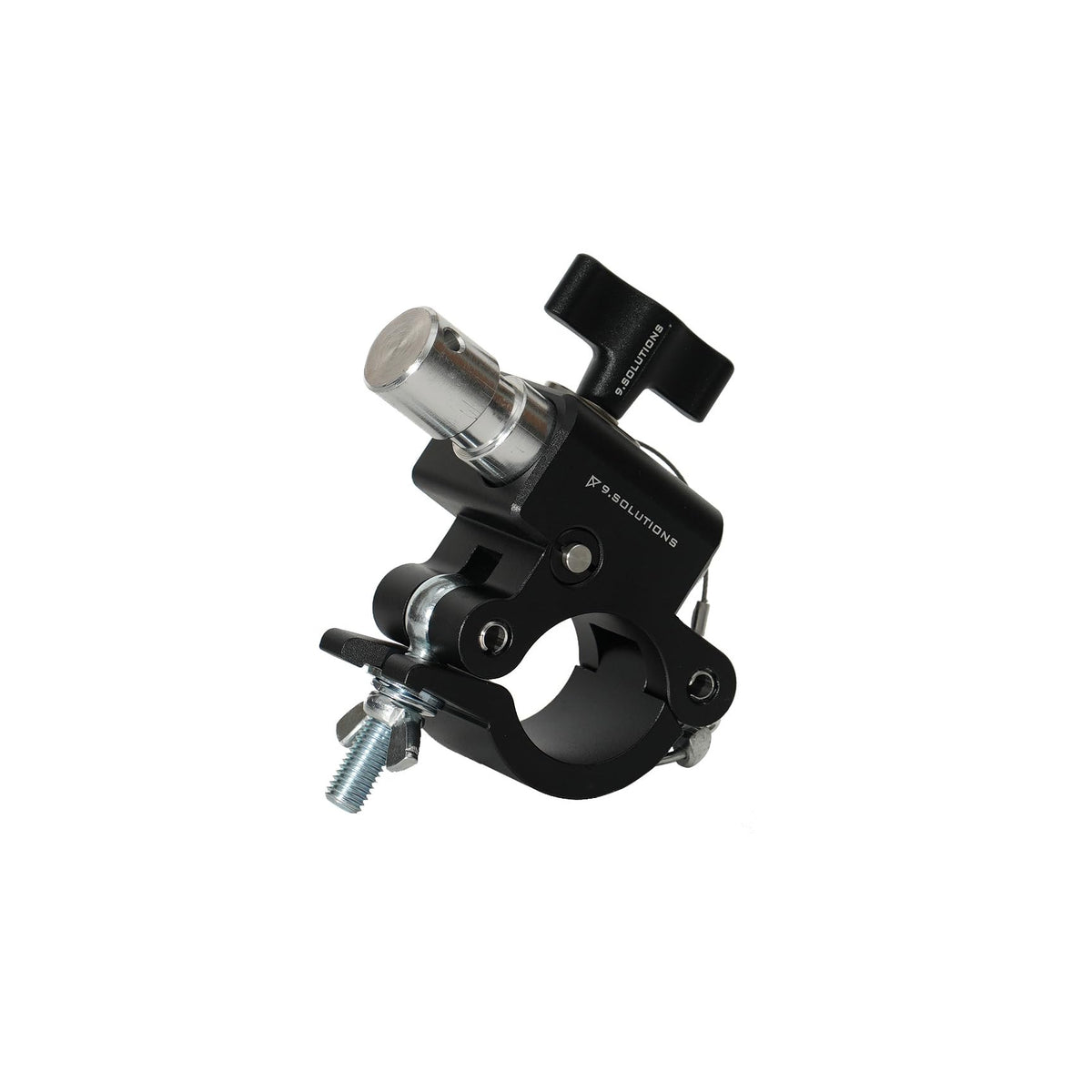 Coupler with Junior and Baby pin Receiver, Clamp, Coupler for Heavy Duty Light, Max Load: 250Kg, 9.VB5121