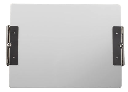 Double Clip Clipboard (9"x12" Letter, White) - Grip Support Store