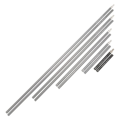 5/8" Rod Set (150mm), Anodized Aluminum, 9.VBROD5