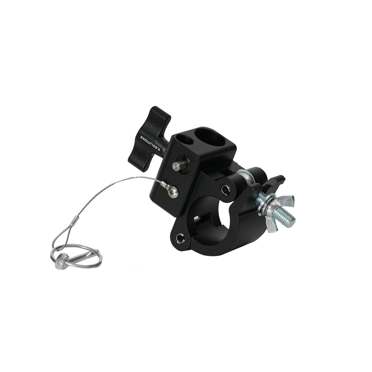 Coupler with Junior and Baby pin Receiver, Clamp, Coupler for Heavy Duty Light, Max Load: 250Kg, 9.VB5121