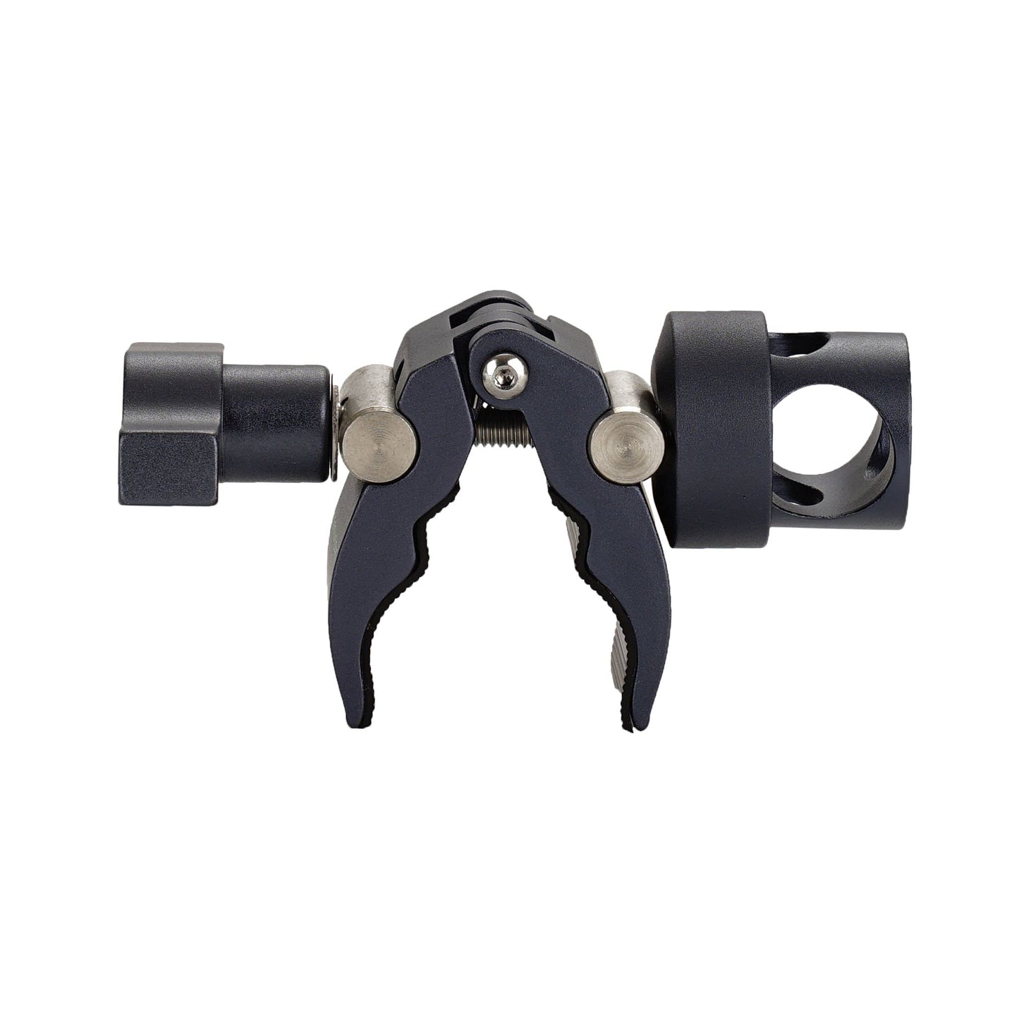Python Clamp Mini, Unique Grip Head that Fastens onto Rods Ranging in Diameter from 1/4" to 5/8", Max Load: 11lbs, 9.VB5079, Crab Clamp Rod Clamp