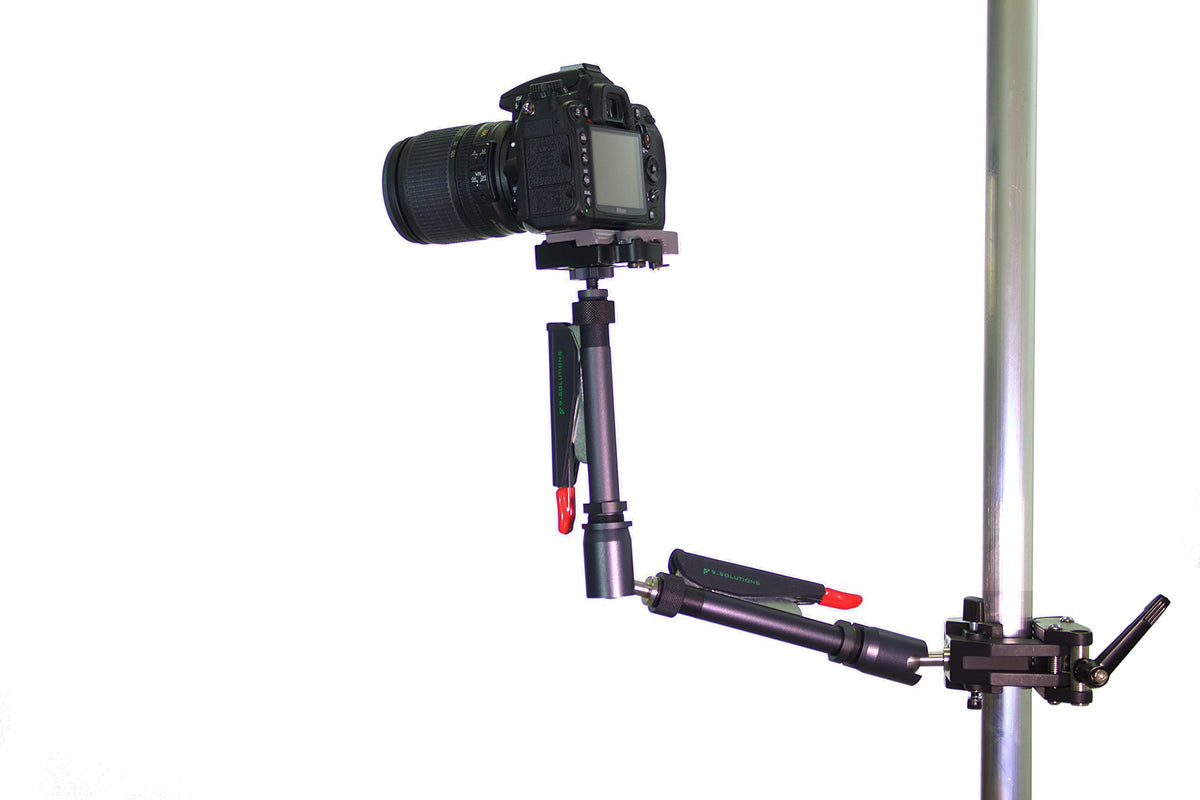 Double El-Bo Arm, Incredibly Strong Articulating Arms, Easy Positioning of Mounted Equipment, Max Load: 13.2lbs, 9.VD5095