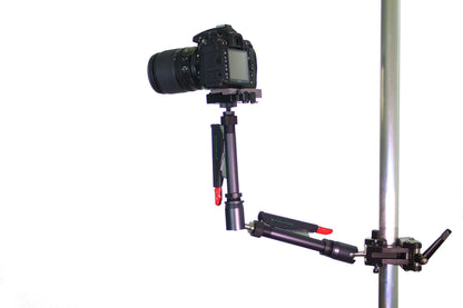 Double El-Bo Arm, Incredibly Strong Articulating Arms, Easy Positioning of Mounted Equipment, Max Load: 13.2lbs, 9.VD5095