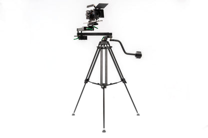 Deluxe Heavy-Duty Tripod for C-Pan Arm, 9.TR1, with Carry Bag (Black),Built-in Standard 75mm triopd Bowl Convertable to 3/8″ Screw Adaptor Plate