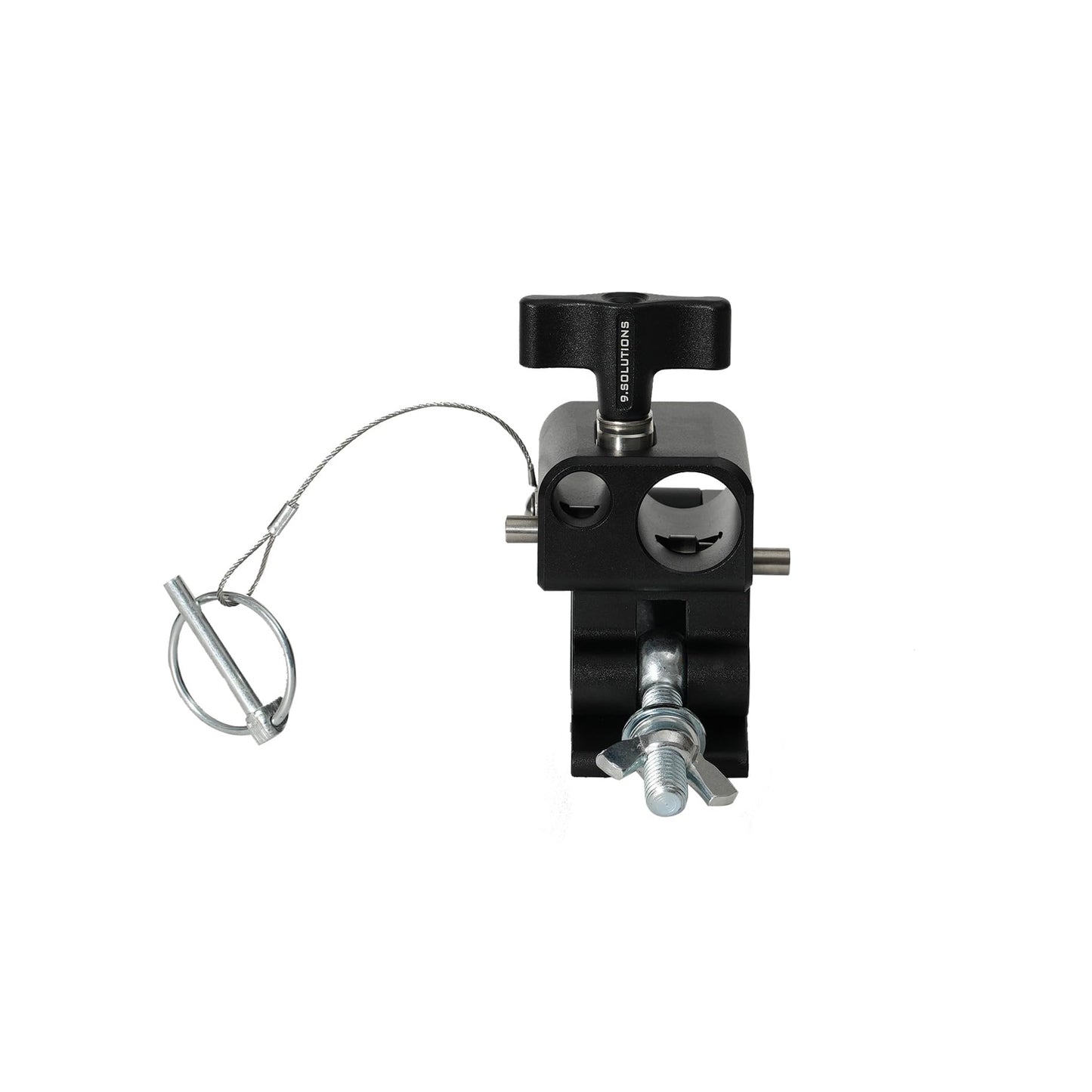 Coupler with Junior and Baby pin Receiver, Clamp, Coupler for Heavy Duty Light, Max Load: 250Kg, 9.VB5121