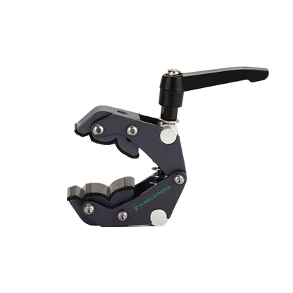 Savior Clamp Mini, Articulated Jaws, Max Load: 66lbs, 9.XS1006, fit firmly onto any oddly shaped object, mount multiple pieces of equipment on one clamp