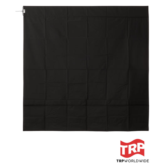 BLACK CHINA SILK Wag Flag Cover