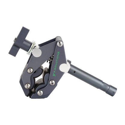 Savior Clamp With Stud, Articulated Jaws, 3.5In Long, 5/8" Baby Pin, Max Load: 66lbs, 9.XS1005A, fit firmly onto any oddly shaped object