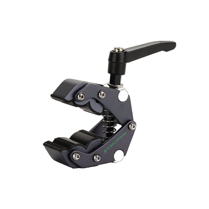 Savior Clamp Mini, Articulated Jaws, Max Load: 66lbs, 9.XS1006, fit firmly onto any oddly shaped object, mount multiple pieces of equipment on one clamp