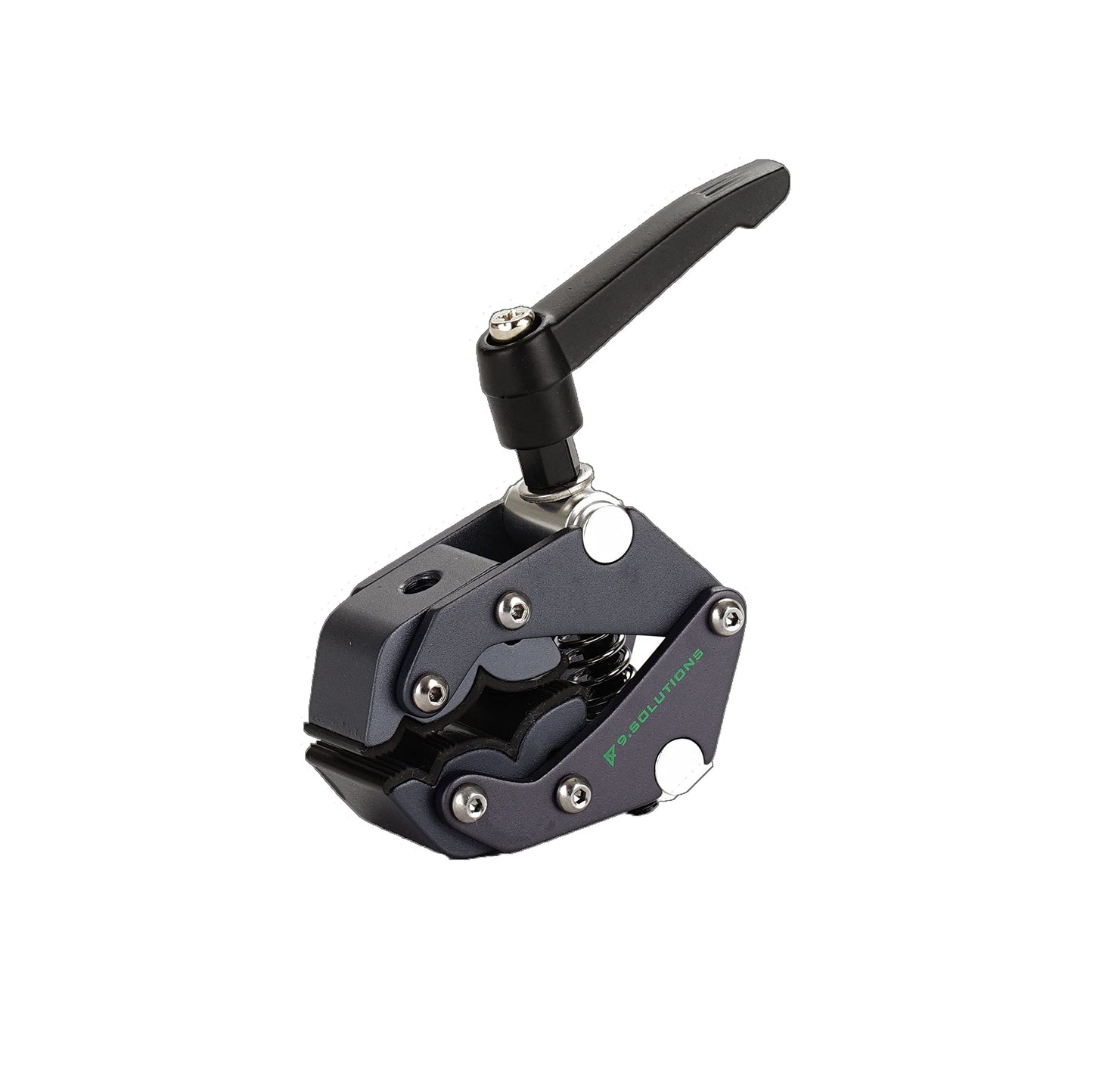 Savior Clamp Mini, Articulated Jaws, Max Load: 66lbs, 9.XS1006, fit firmly onto any oddly shaped object, mount multiple pieces of equipment on one clamp