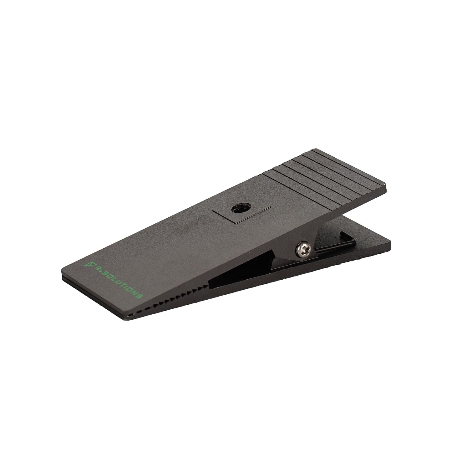 Action Camera Flat Clamp, Perfect for Mounting Equipment onto Cloth or Straps, 1/4"-20 Threaded Hole on Both Sides, 9.XA1013
