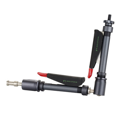 Double El-Bo Arm, Incredibly Strong Articulating Arms, Easy Positioning of Mounted Equipment, Max Load: 13.2lbs, 9.VD5095