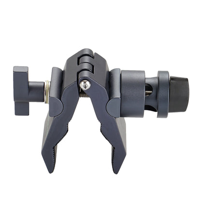 Python Clamp with Grip Joint, Unique Grip Head that Fastens onto Rods Ranging in Diameter from 1/4" to 5/8", Max Load: 44lbs, 9.VP5081C