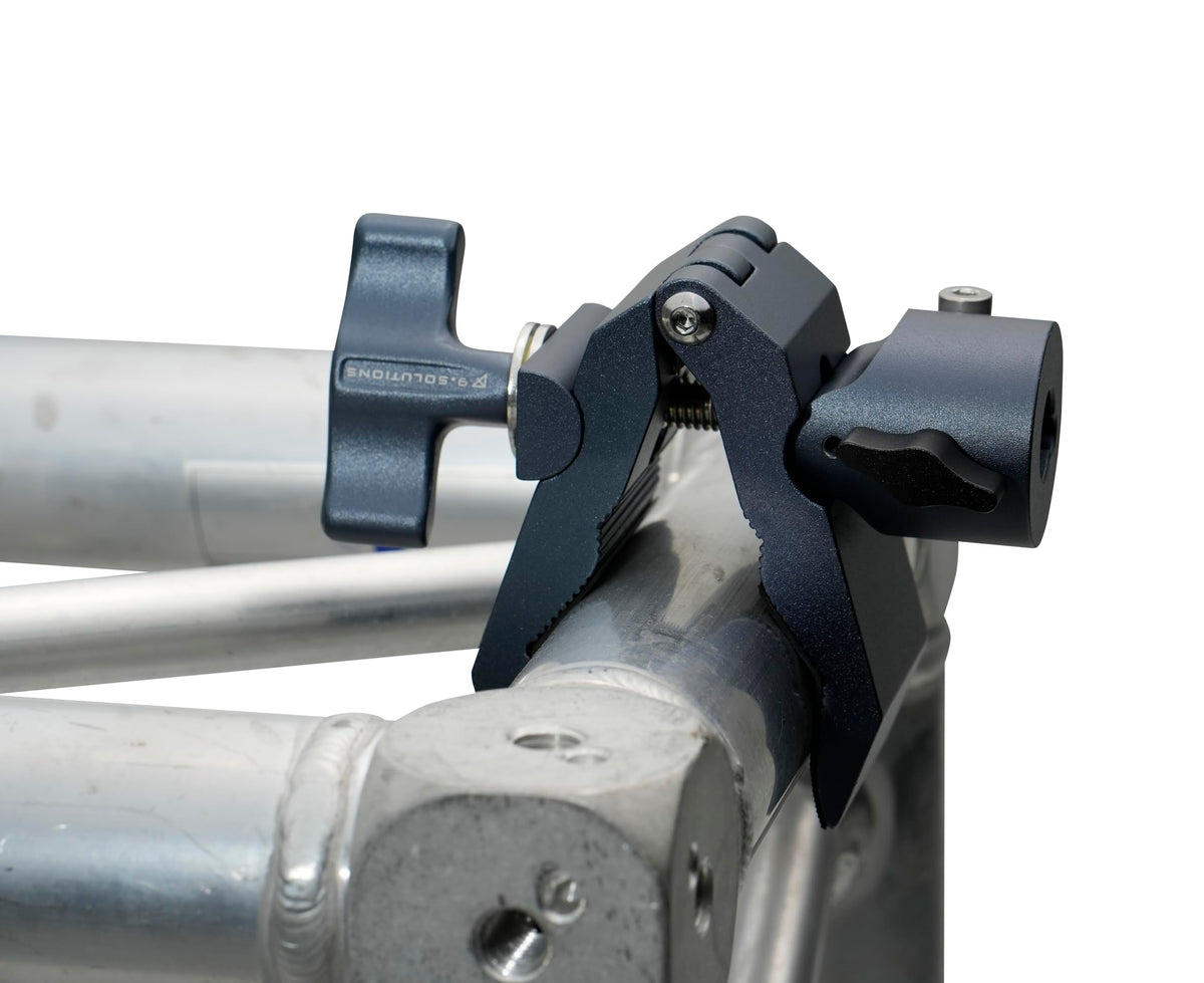 Python Clamp with Snap-In Socket, 5/8” Stud or Spigot for Quick, Snap-In Mounting Capabilities, Max Load: 44lbs, 9.VP5081B