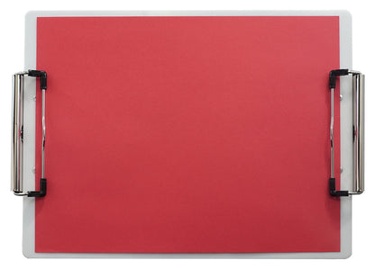 Double Clip Clipboard (9"x12" Letter, White) - Grip Support Store