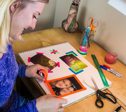 Spike Gaffers Tape - 5 Bright Neon Gaffer Tape Colors