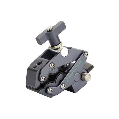 Savior Clamp With Socket, Articulated Jaws, Hexagonal Socket for 5/8" Pins, Max Load: 66lbs, 9.XS1005B, fit firmly onto any oddly shaped object