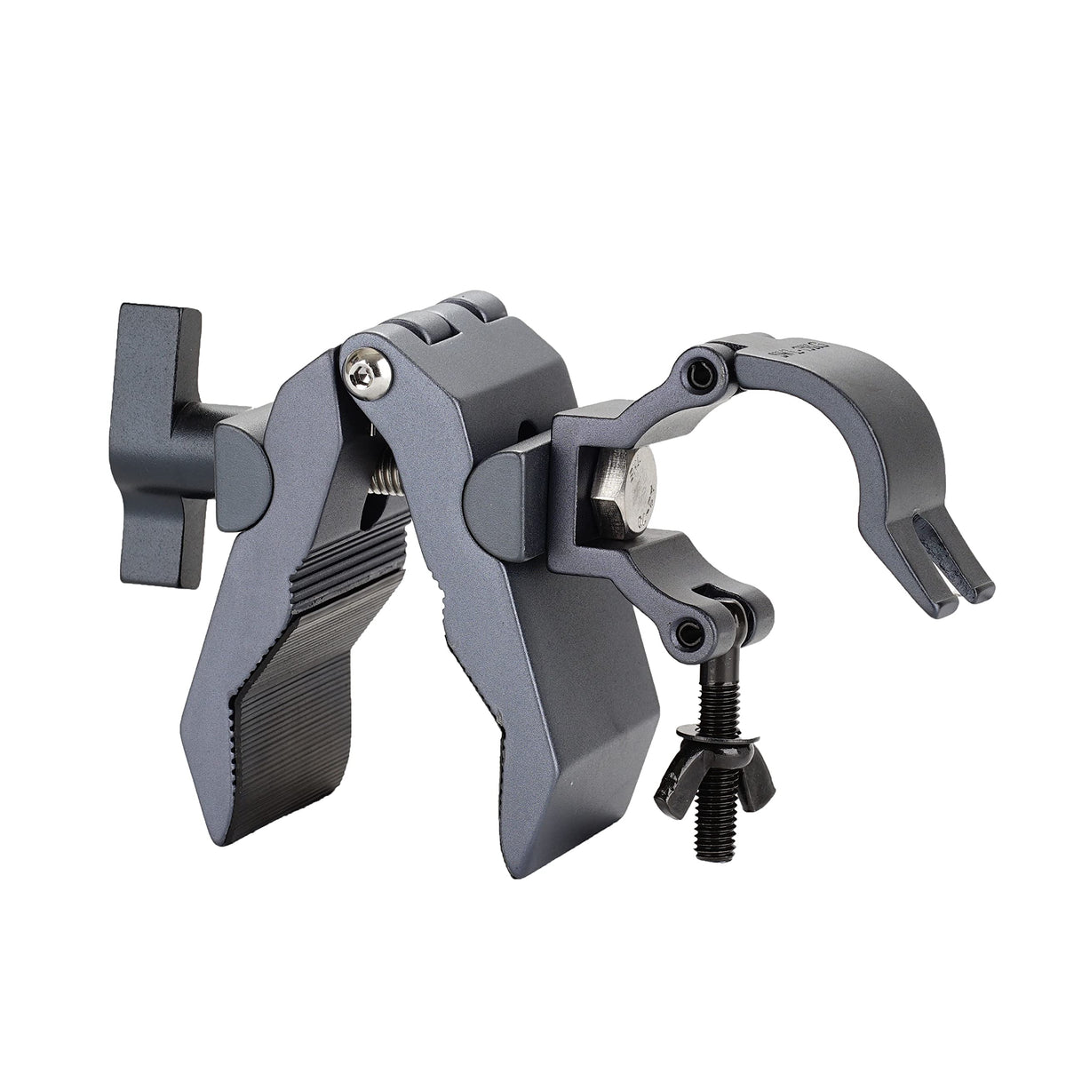 Python Clamp with 35mm Tube Mount, 35mm Tube Clamp, Rotate Independent, Max Load: 44lbs, 9.VP5081G