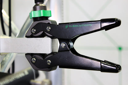 Savior Spring Clamp, Fast-Mounting, Strong, Torsion Spring Clamp, 9.XS1004, fit firmly onto any oddly shaped object, mount multiple pieces of equipment on one clamp