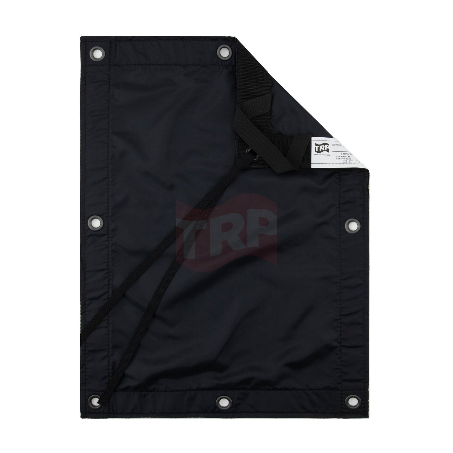 6' X 6' Black Polysilk