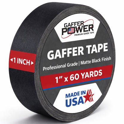 Gaffer Tape — Black 1" x 55yd