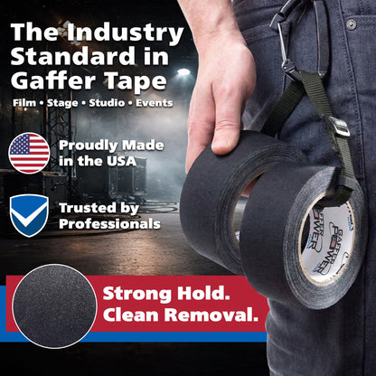 Gaffer Tape — Black 1" x 55yd
