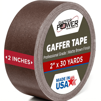 Gaffer Tape — Brown 2" x 30yd