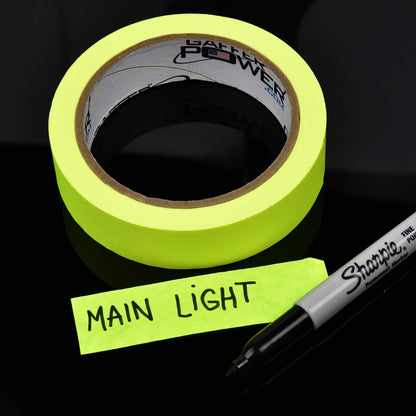 Console Labeling Tape, 1 Inch x 20 Yards