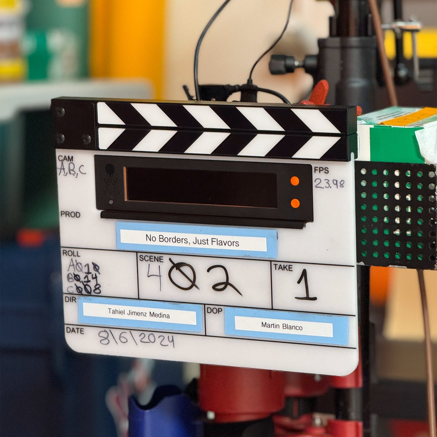 Digital Timecode Slate Kit with Timebar - USA Version - Grip Support Store