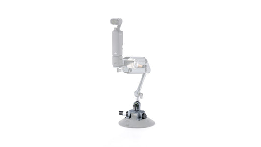 Rosette Mounting Bracket for Suction Cup (6") - Titanium Gray