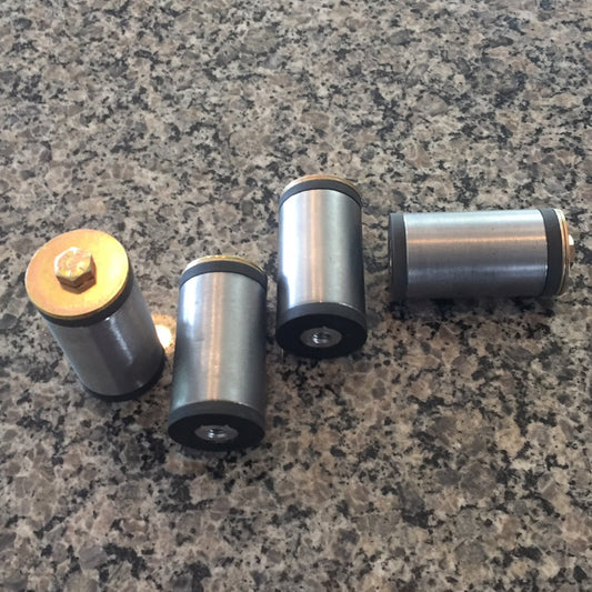 Set of 4 - Vibration Dampening 1-1/4” Starter Points With 3/8-16 Female Threads- On Clearance - Grip Support Store