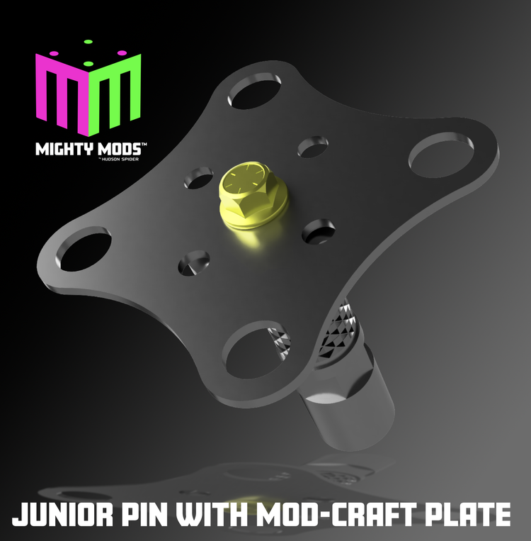 MIGHTYMODS MOD-CRAFT PLATE-JUNIOR PIN - Grip Support Store