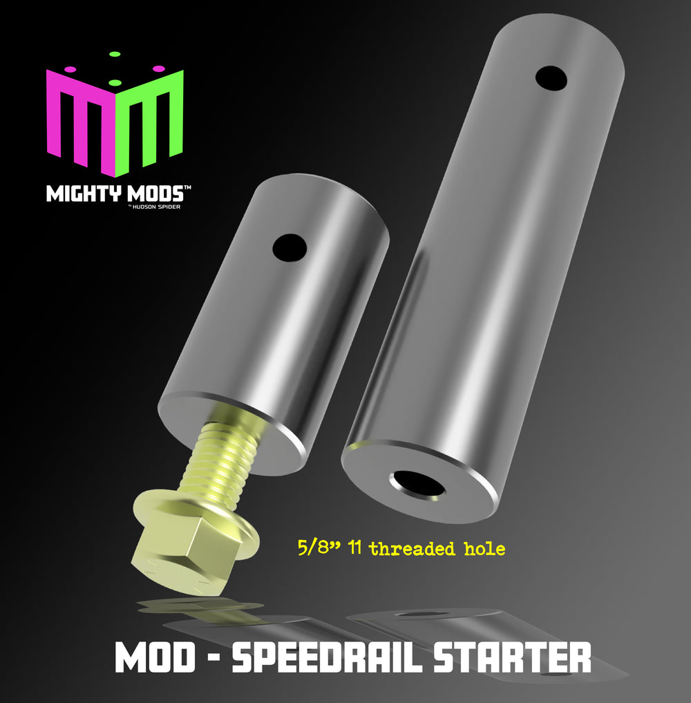MIGHTYMODS MOD-SPEEDRAIL STARTERS - 3" & 6"